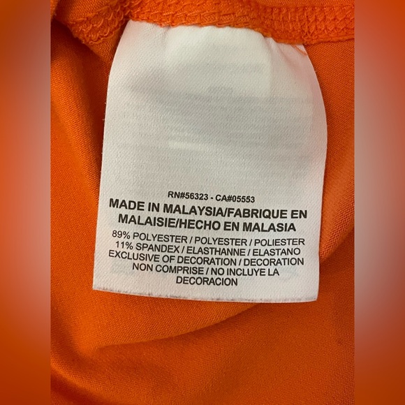 Nike Orange Long Sleeve Pullover - Picture 9 of 13